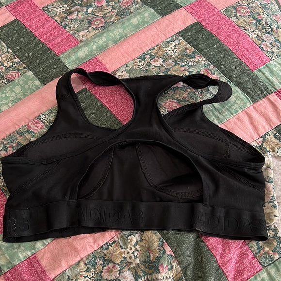 Adidas Sports Bra with Back Cut-Out - Medium 12-14 - Picture 2 of 3